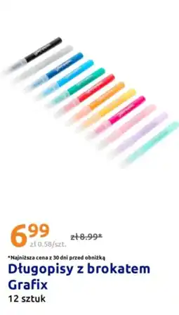 Action Długopisy z brokatem Grafix oferta