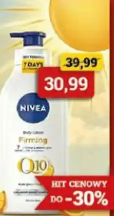 Drogeria Kosmyk NIVEA Body Lotion Firming Q10 oferta