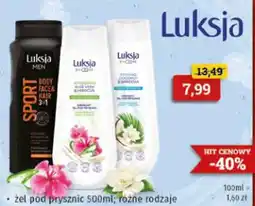 Drogeria Kosmyk Luksja żel pod prysznic oferta