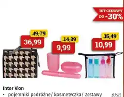 Drogeria Kosmyk Inter Vion pojemniki podróżne/ kosmetyczka/ zestawy oferta