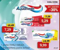 Drogeria Kosmyk AquaFresh pasta oferta