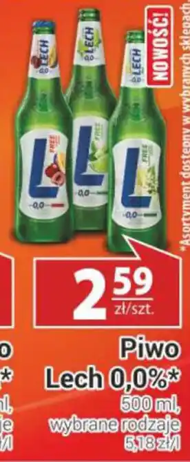 Nasz Sklep Piwo Lech 0,0% oferta