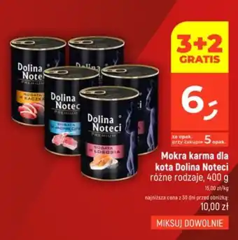 Dealz Mokra karma dla kota Dolina Noteci oferta