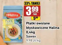 API MARKET Płatki owsiane błyskawiczne Halina oferta