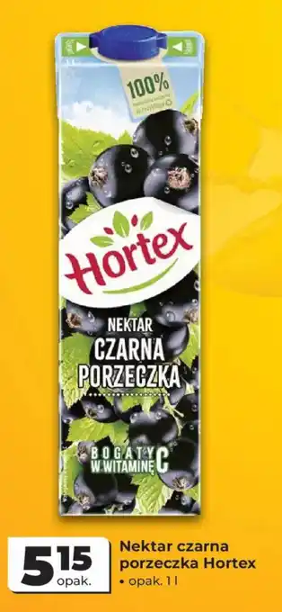 Nektar czarna porzeczka Hortex