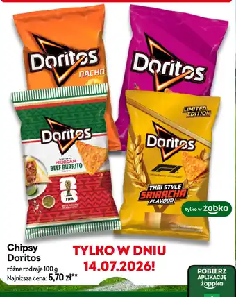 Żabka Chipsy Doritos oferta