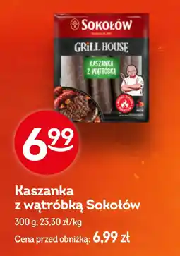 Żabka Kaszanka z wątróbką Sokolów oferta