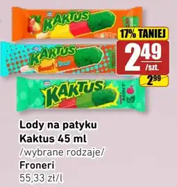 API MARKET Lody na patyku Kaktus oferta