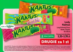 Żabka Lody Kaktus oferta