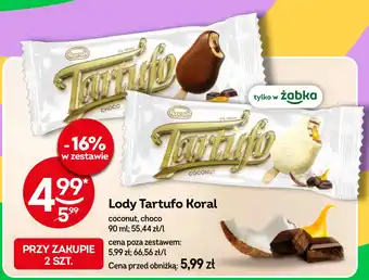 Żabka Lody Tartufo Koral oferta
