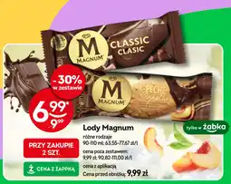 Żabka Lody Magnum oferta