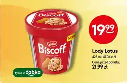 Żabka Lody Lotus Biscoff oferta