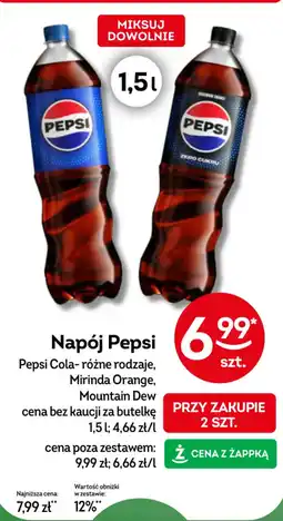 Żabka Napój Pepsi oferta