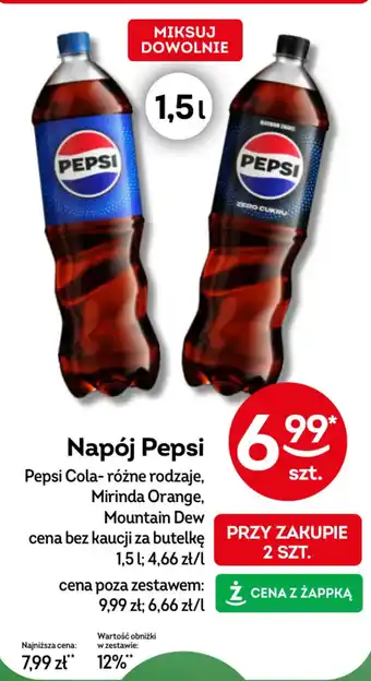 Żabka Napój Pepsi oferta