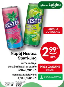 Żabka Napój Nestea Sparkling oferta