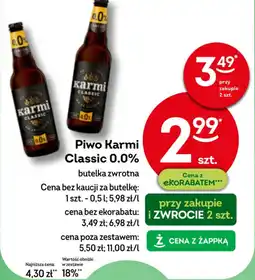 Żabka Piwo Karmi Classic 0.0% oferta