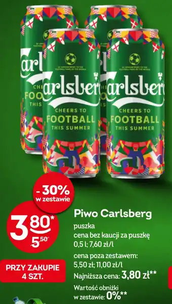 Żabka Piwo Carlsberg oferta