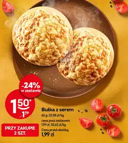 Żabka Bułka z serem oferta