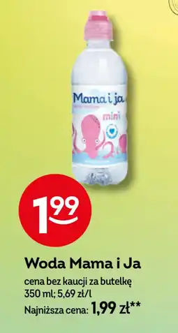 Żabka Woda Mama i Ja mini oferta