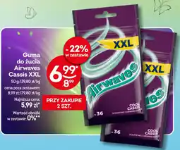 Żabka Guma do żucia Airwaves Cassis XXL oferta