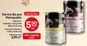 Żabka Karma dla psa Petrepublic oferta