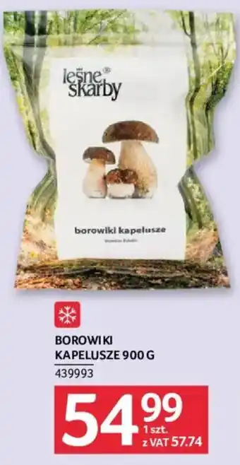 Selgros leśne skarby borowiki kapelusze oferta