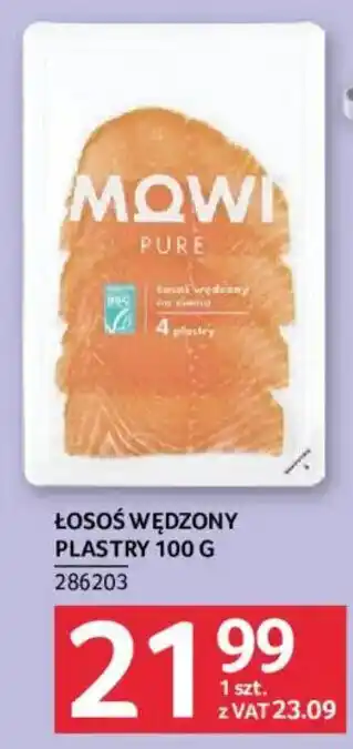 Selgros Łosoś Wędzony Plastry oferta