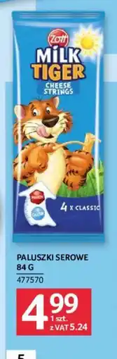 Selgros Zott Milk Tiger Cheese Strings oferta