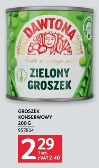 Selgros Zielony Groszek Dawtona oferta