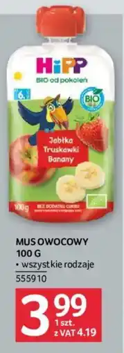 Selgros HiPP JABŁKA TRUSKAWKI BANANY oferta