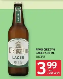 Selgros Piwo Cieszyn Lager oferta
