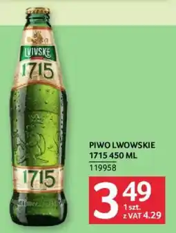 Selgros Piwo Lwowskie 1715 oferta