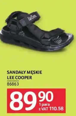 Selgros Sandały Męskie Lee Cooper oferta