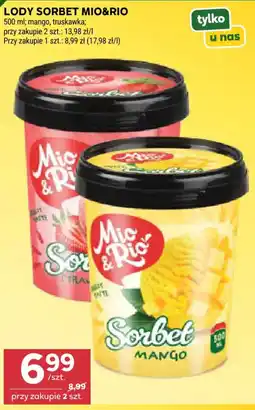 Stokrotka Lody Sorbet Mio&Rio oferta