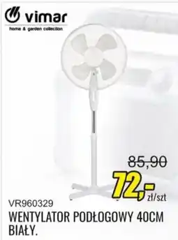 Unimet WENTYLATOR PODŁOGOWY 40CM BIAŁY oferta