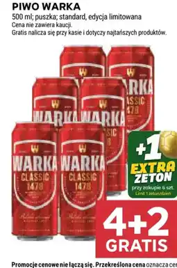 Stokrotka Piwo Warka Classic 1478 oferta