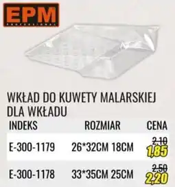 Unimet Wkład do kuwety malarskiej dla wkładu EPM Professional oferta