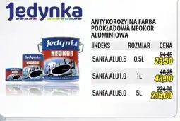 Unimet Antykorozjna farba podkładowa neokor aluminiowa oferta