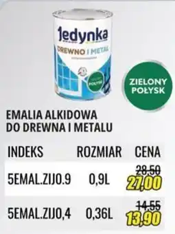 Unimet Jedynka Emalia Alkidowa do Drewna i Metalu oferta