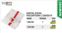 Unimet Kurtyna, Osłona Przeciwpyłowa z Zamkiem PE oferta