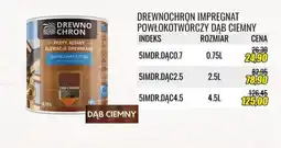 Unimet DREWNO CHRON DREWNOCHRON IMPREGNAT POWŁOKOTWÓRCZY DĄB CIEMNY oferta