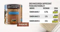 Unimet DREWNOCHRON IMPREGNAT POWŁOKOTWÓRCZY oferta