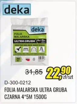 Unimet Folia Malarska Ultra Gruba Czarna oferta