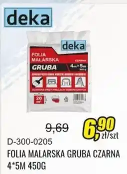 Unimet Folia Malarska Gruba Czarna oferta