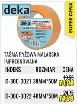 Unimet Taśma Ryżowa Malarska Impregnowana oferta