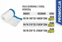 Unimet Folia Ochronna z Taśmą Niebieską oferta