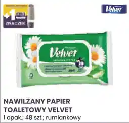 Stokrotka Nawilżany Papier Toaletowy Velvet oferta
