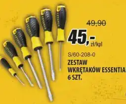 Unimet ZESTAW WKRĘTAKÓW ESSENTIAL oferta