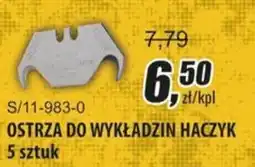Unimet Ostrza do wykładzin haczyk oferta