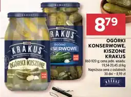 Stokrotka Ogórki kiszone Krakus oferta